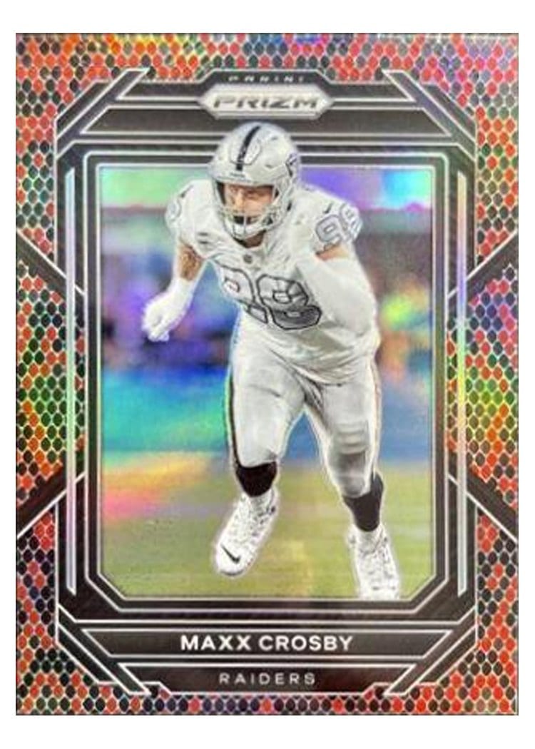 2022 Panini Prizm Base Set Maxx Crosby #174 card