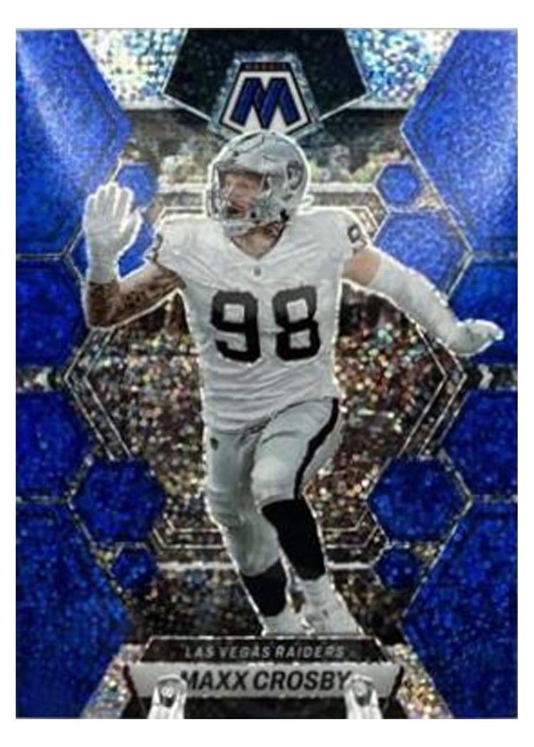 2023 Panini Mosaic Base Set Maxx Crosby #123 card