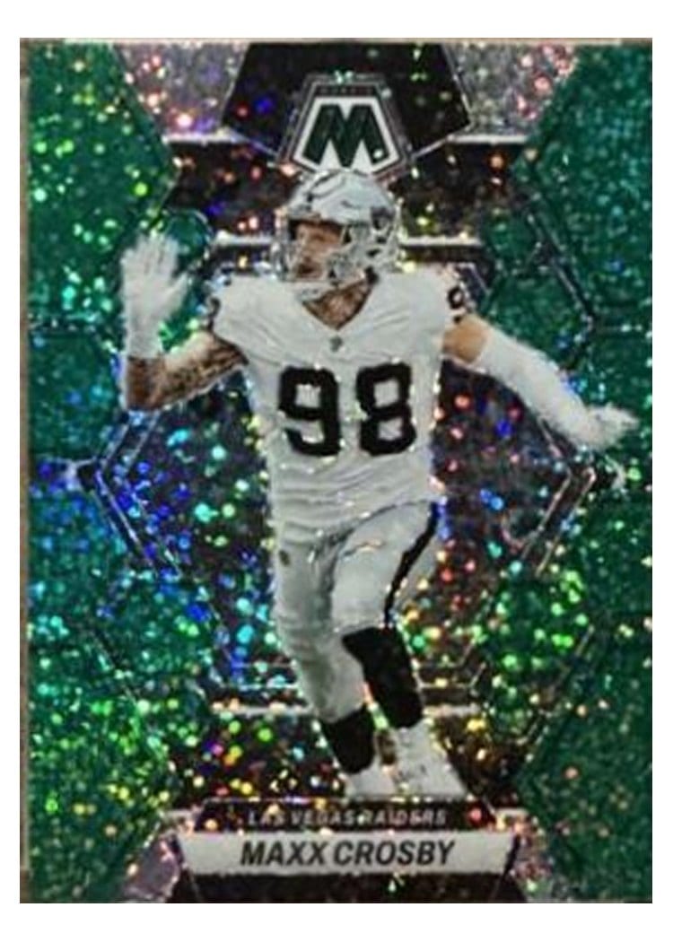 2023 Panini Mosaic Base Set Maxx Crosby #123 card