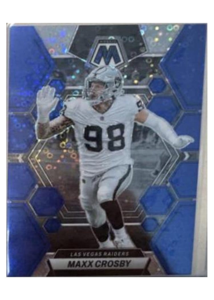 2023 Panini Mosaic Base Set Maxx Crosby #123 card