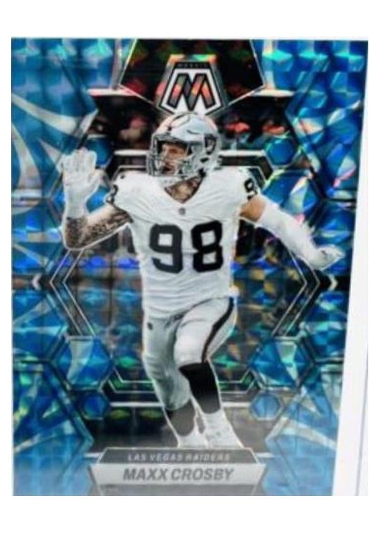 2023 Panini Mosaic Base Set Maxx Crosby #123 card