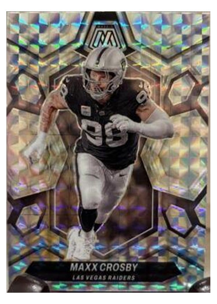 2024 Panini Mosaic Base Set Maxx Crosby #118 card
