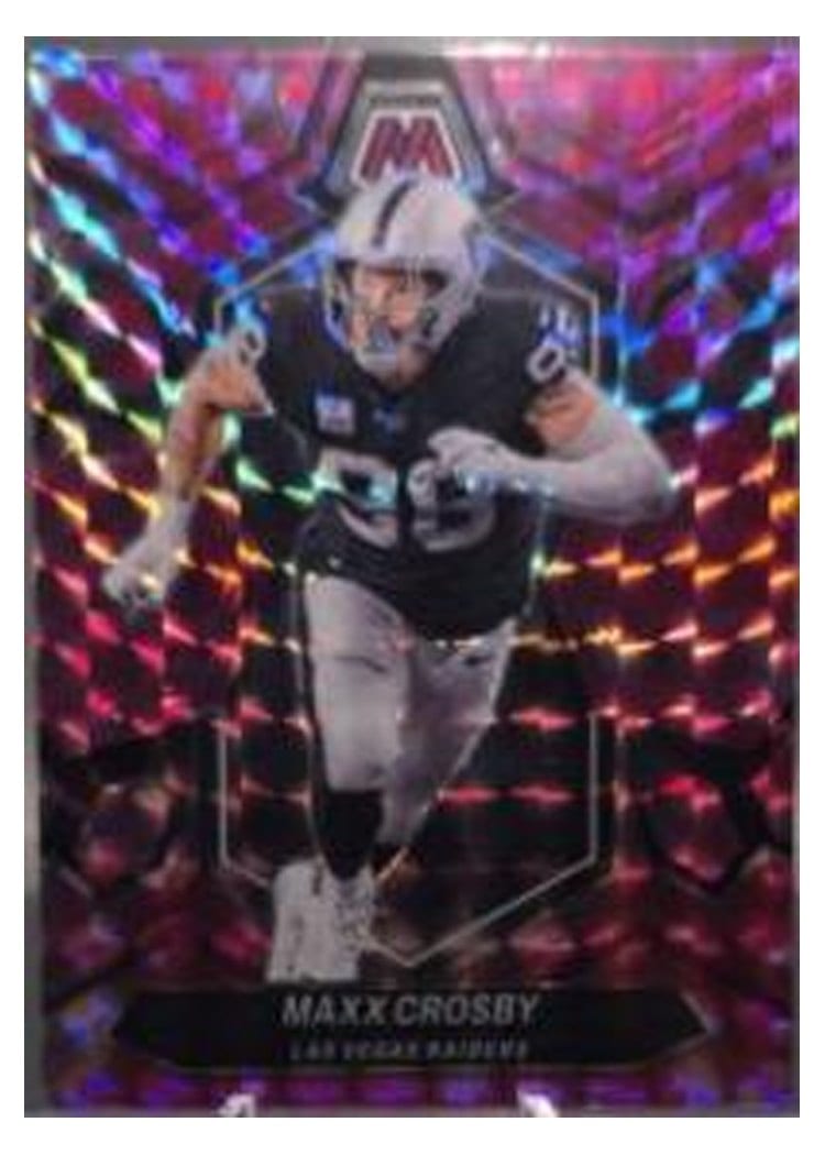 2024 Panini Mosaic Base Set Maxx Crosby #118 card
