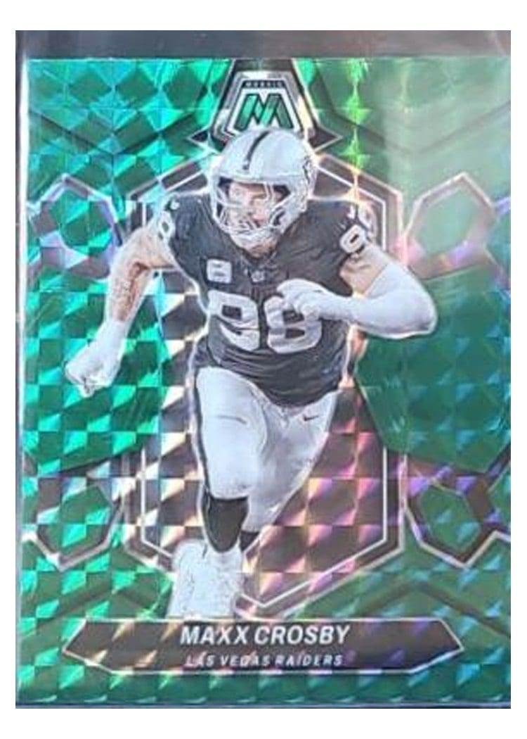 2024 Panini Mosaic Base Set Maxx Crosby #118 card