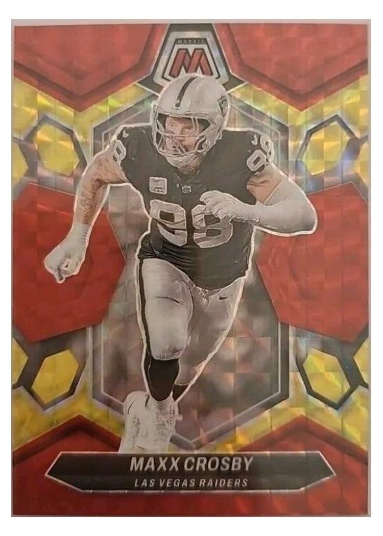 2024 Panini Mosaic Base Set Maxx Crosby #118 card
