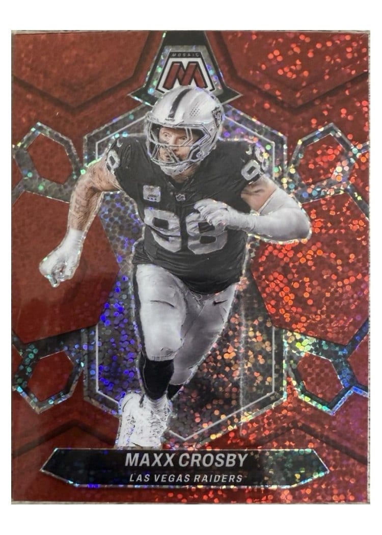 2024 Panini Mosaic Base Set Maxx Crosby #118 card