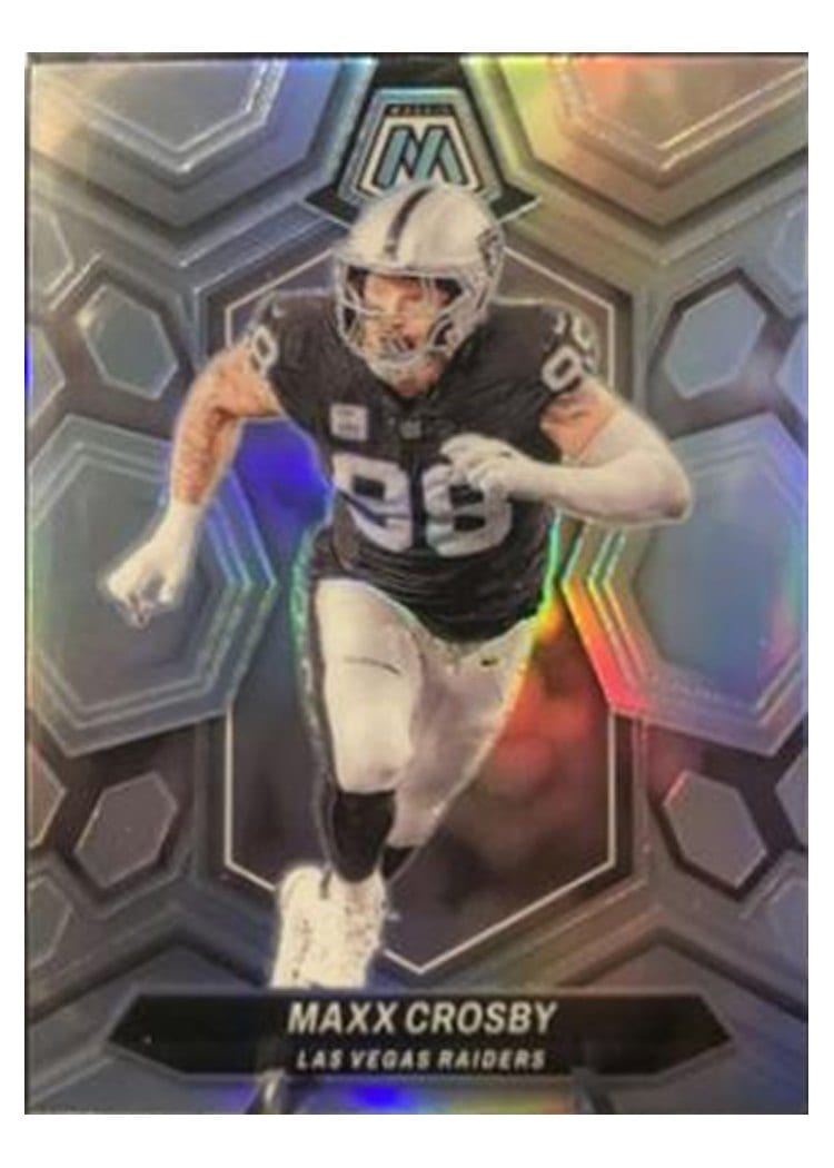 2024 Panini Mosaic Base Set Maxx Crosby #118 card
