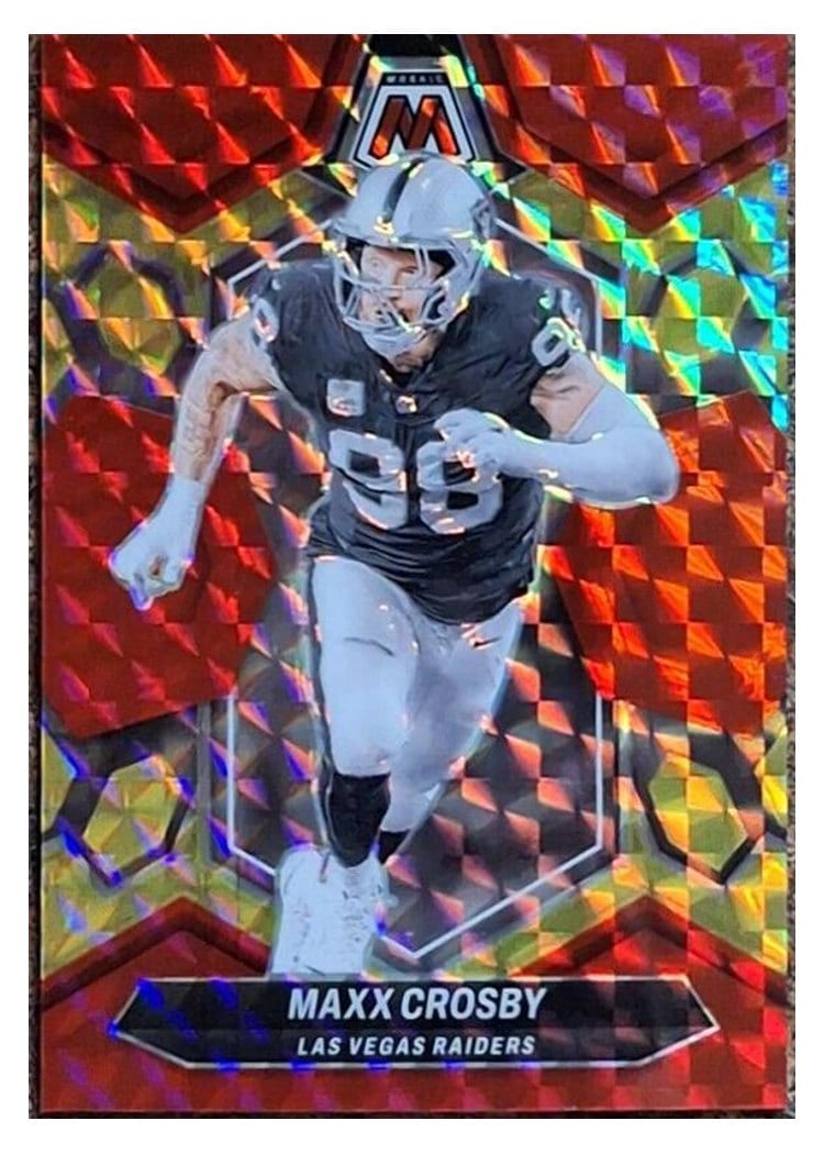 2024 Panini Mosaic Base Set Maxx Crosby #118 card