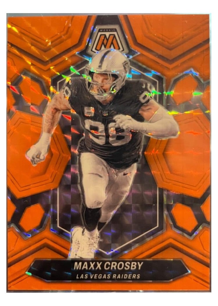 2024 Panini Mosaic Base Set Maxx Crosby #118 card