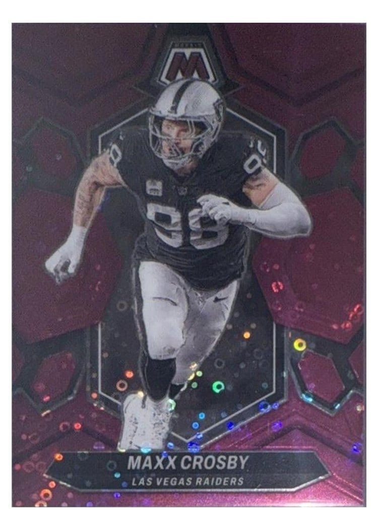 2024 Panini Mosaic Base Set Maxx Crosby #118 card