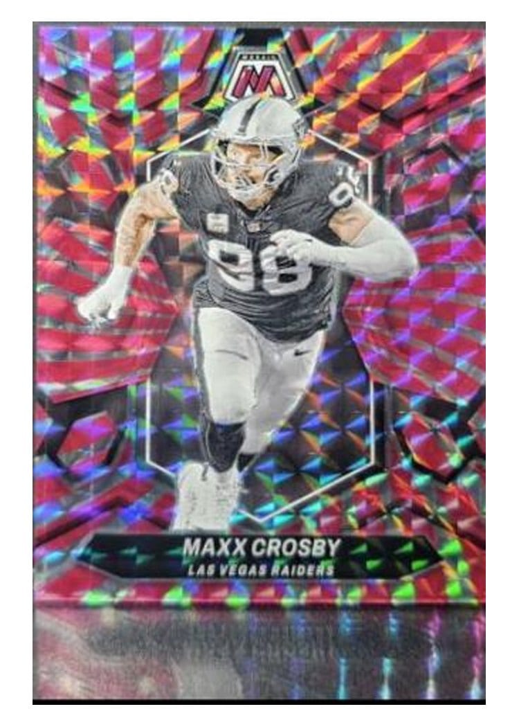 2024 Panini Mosaic Base Set Maxx Crosby #118 card