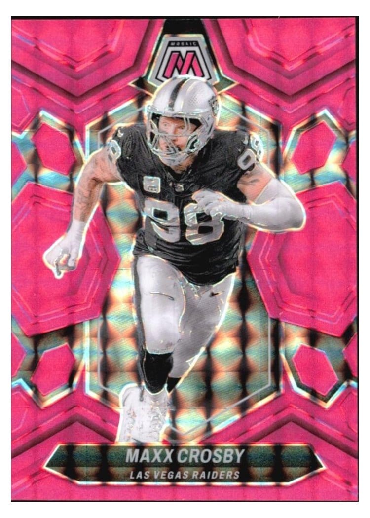 2024 Panini Mosaic Base Set Maxx Crosby #118 card