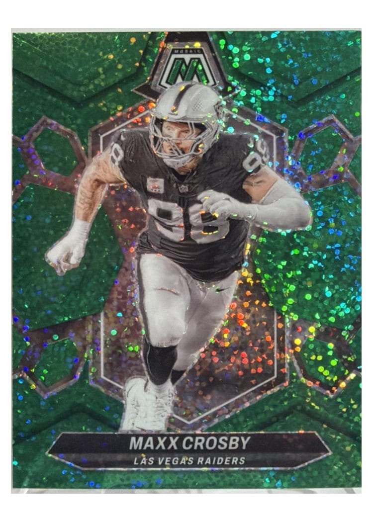 2024 Panini Mosaic Base Set Maxx Crosby #118 card