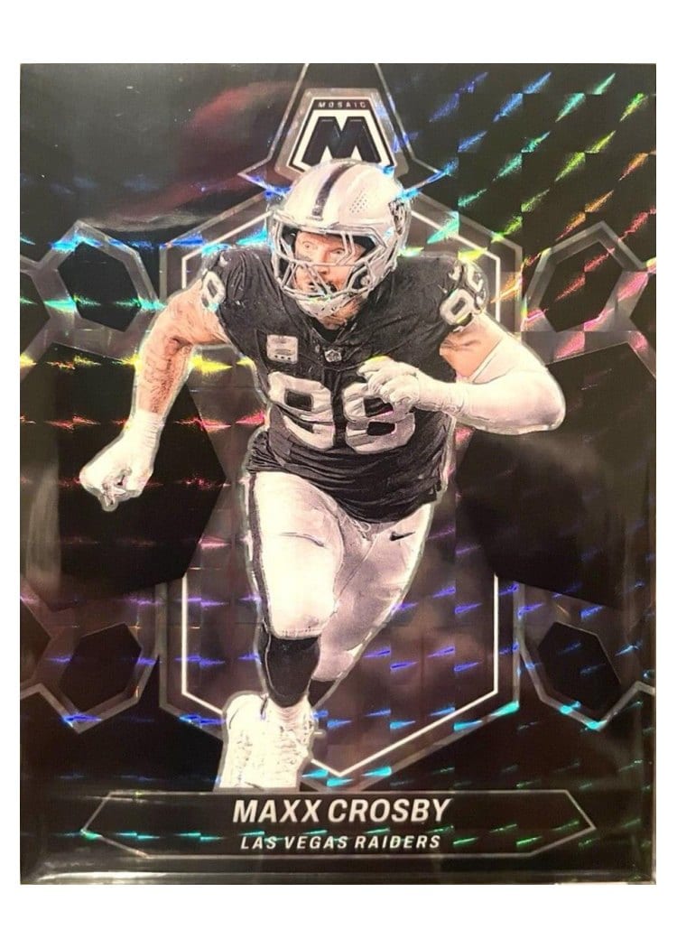 2024 Panini Mosaic Base Set Maxx Crosby #118 card