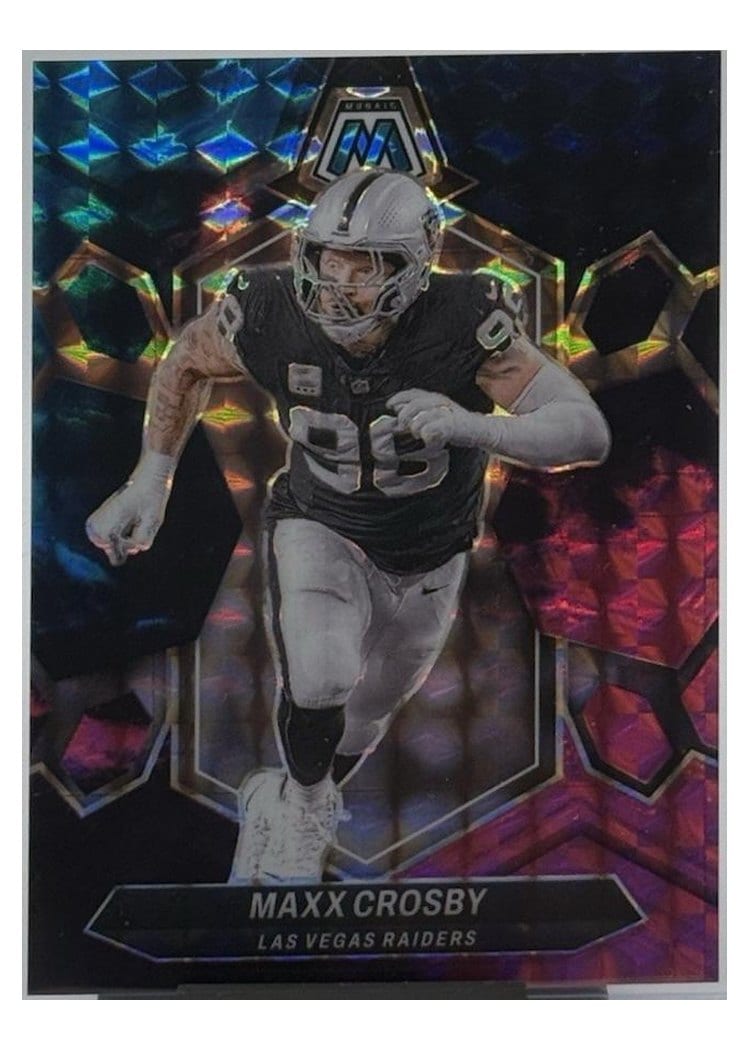 2024 Panini Mosaic Base Set Maxx Crosby #118 card