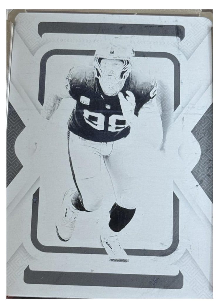 2024 Panini National Treasures Base Set Maxx Crosby #52 card
