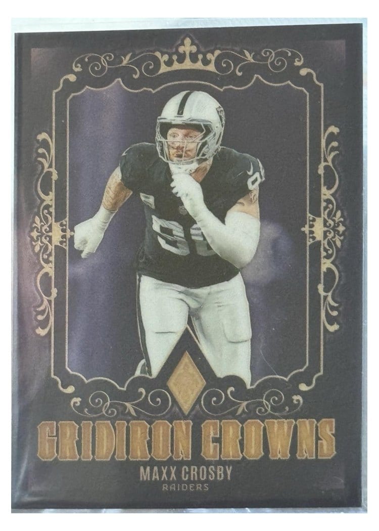 2024 Panini Phoenix Gridiron Crowns Maxx Crosby #GC-MCY card