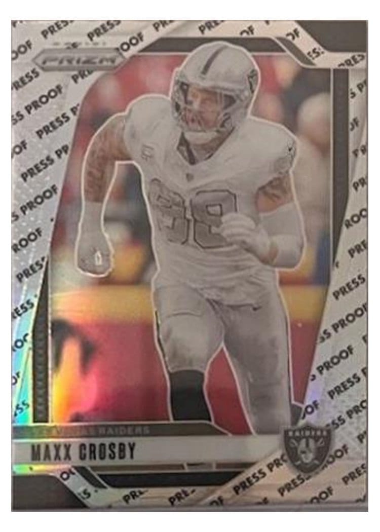 2024 Panini Prizm Base Set Maxx Crosby #152 card