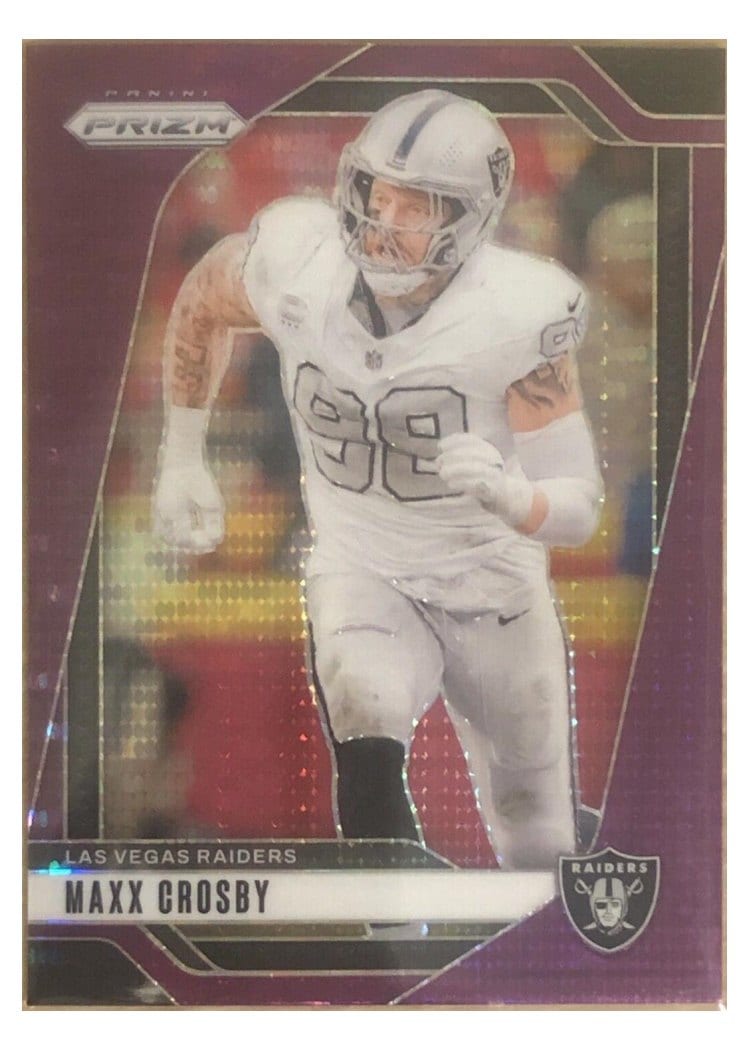 2024 Panini Prizm Base Set Maxx Crosby #152 card