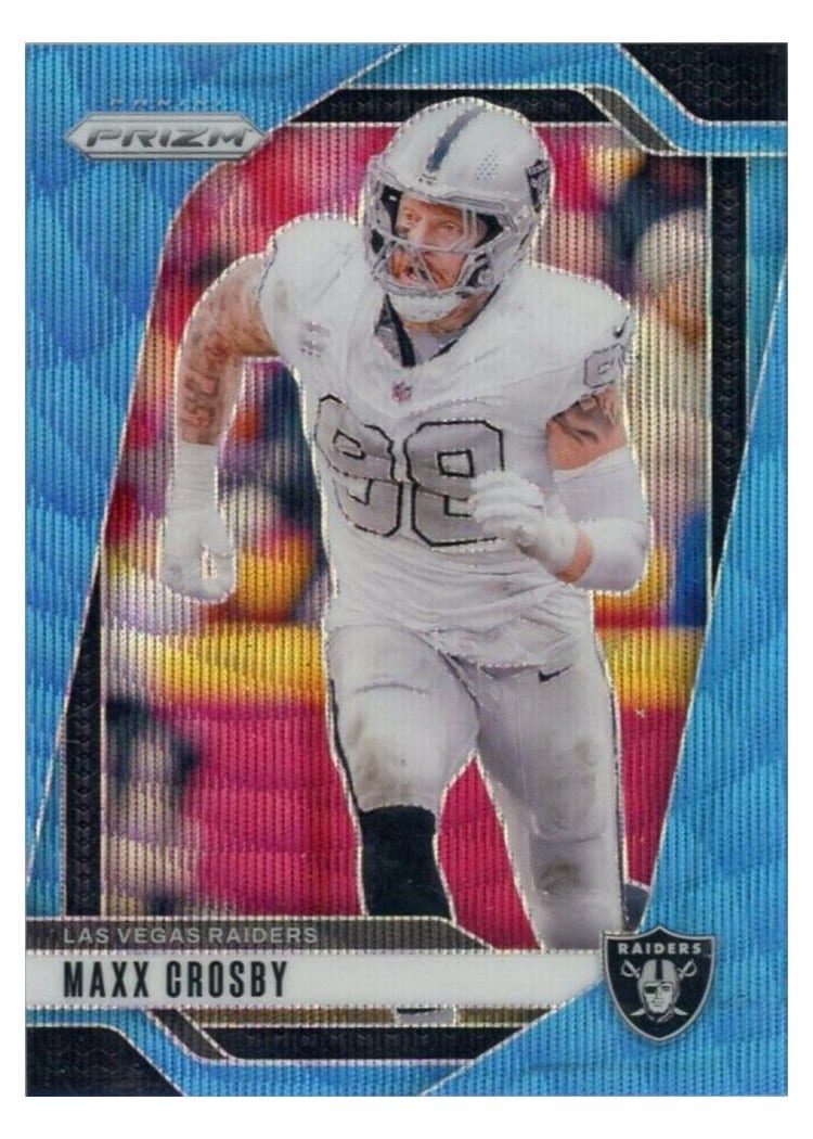 2024 Panini Prizm Base Set Maxx Crosby #152 card