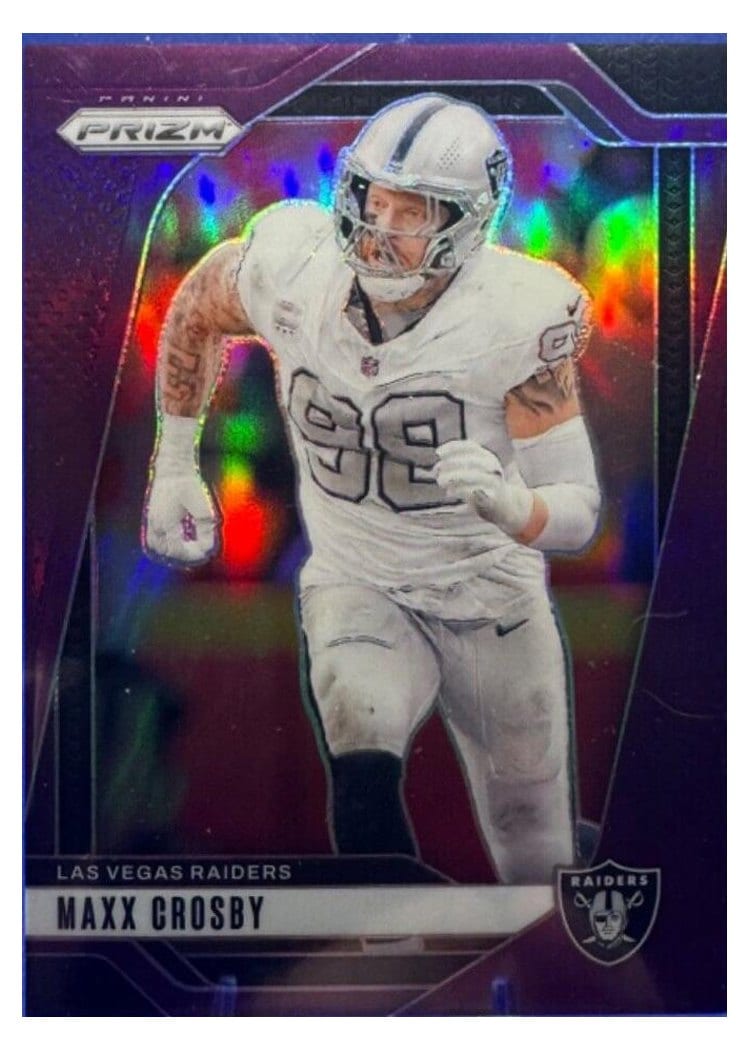 2024 Panini Prizm Base Set Maxx Crosby #152 card