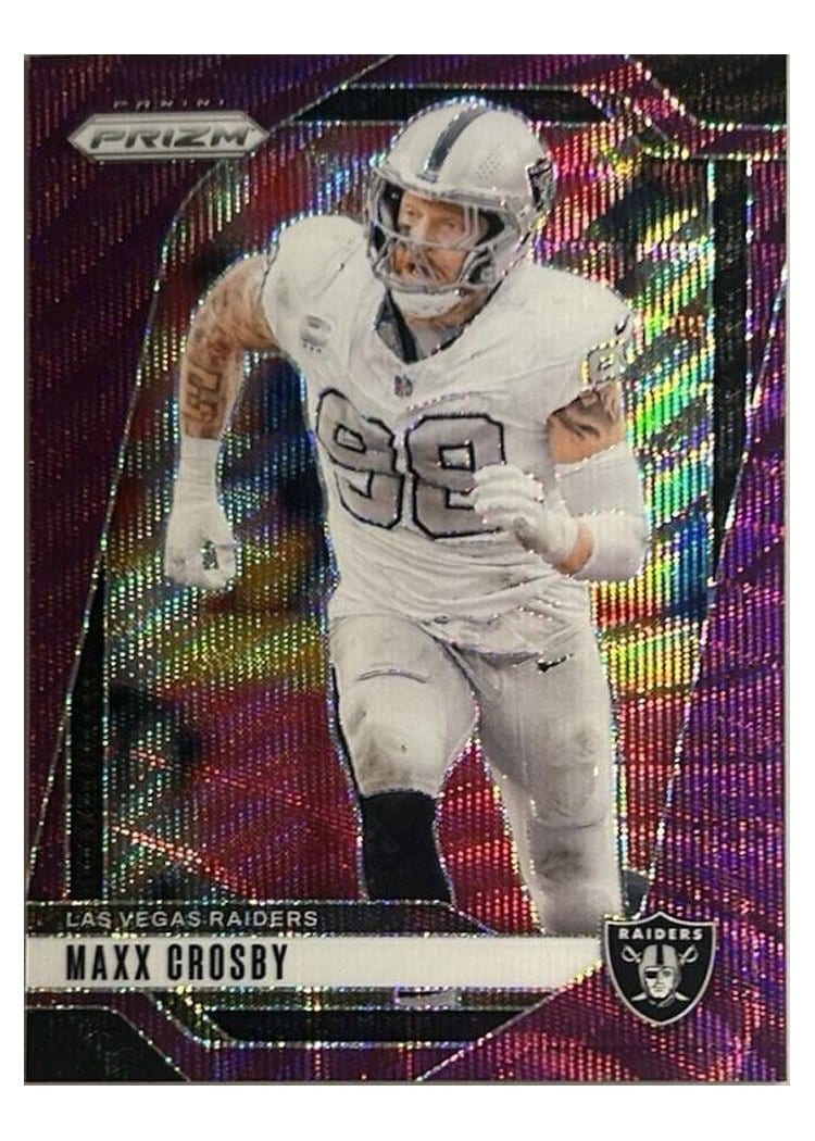 2024 Panini Prizm Base Set Maxx Crosby #152 card