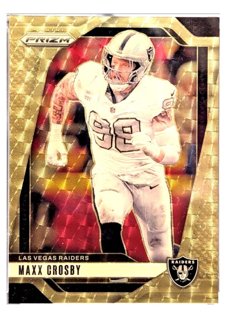 2024 Panini Prizm Base Set Maxx Crosby #152 card