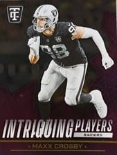 2024 Panini Totally Certified Intriguing Players Maxx Crosby #11 card
