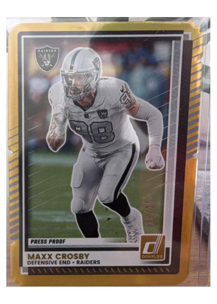 2025 Donruss Base Set Maxx Crosby #274 card