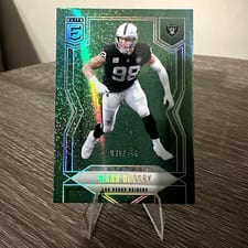 2025 Donruss Elite Base Set Maxx Crosby #87