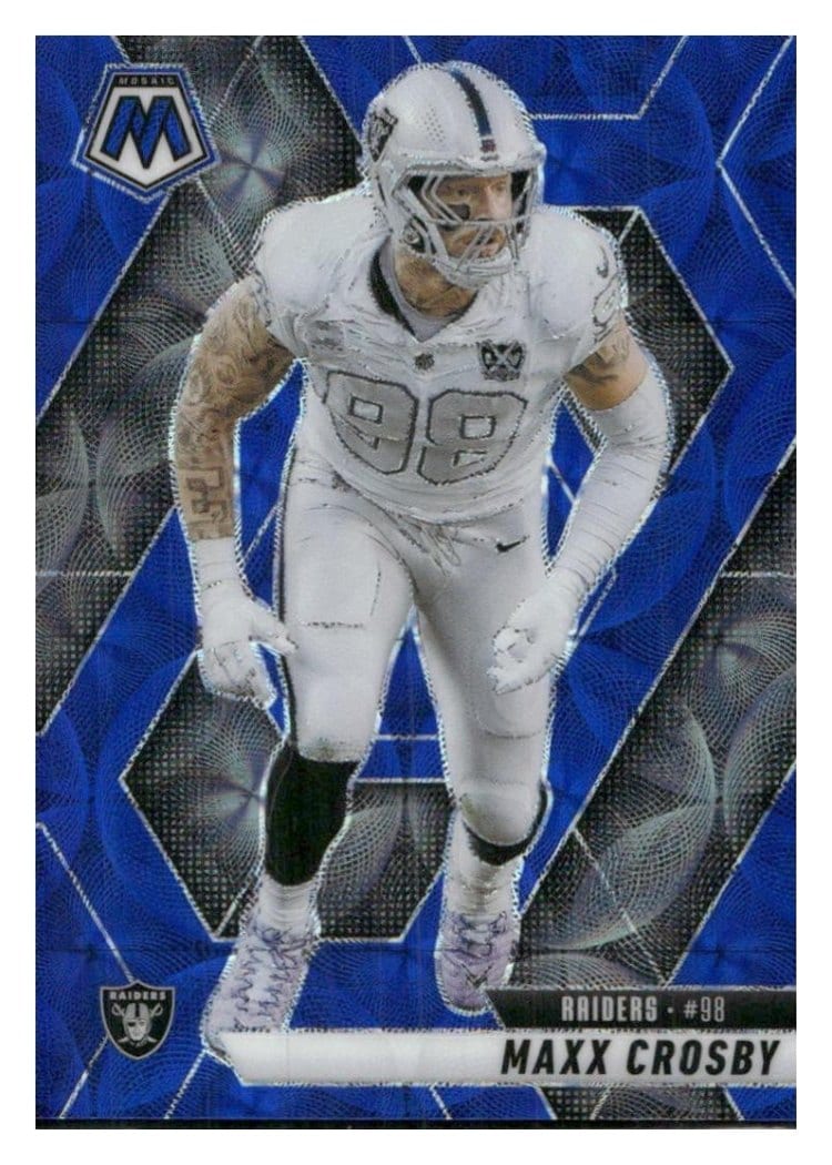 2025 Panini Mosaic Base Set Maxx Crosby #249 card