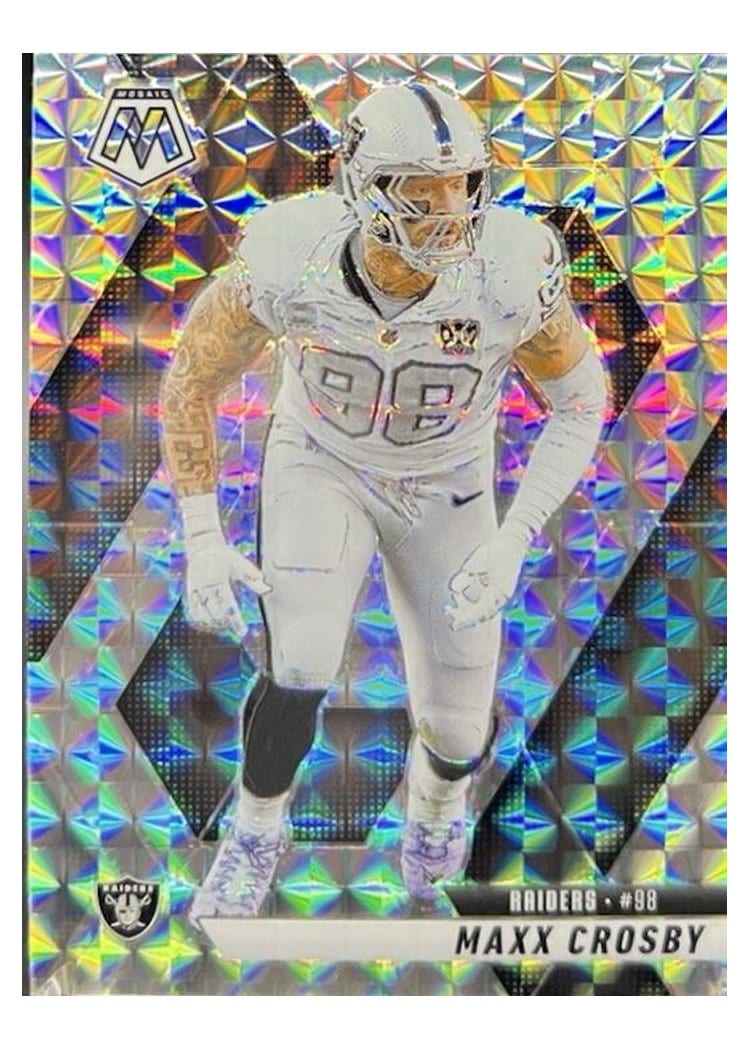 2025 Panini Mosaic Base Set Maxx Crosby #249 card