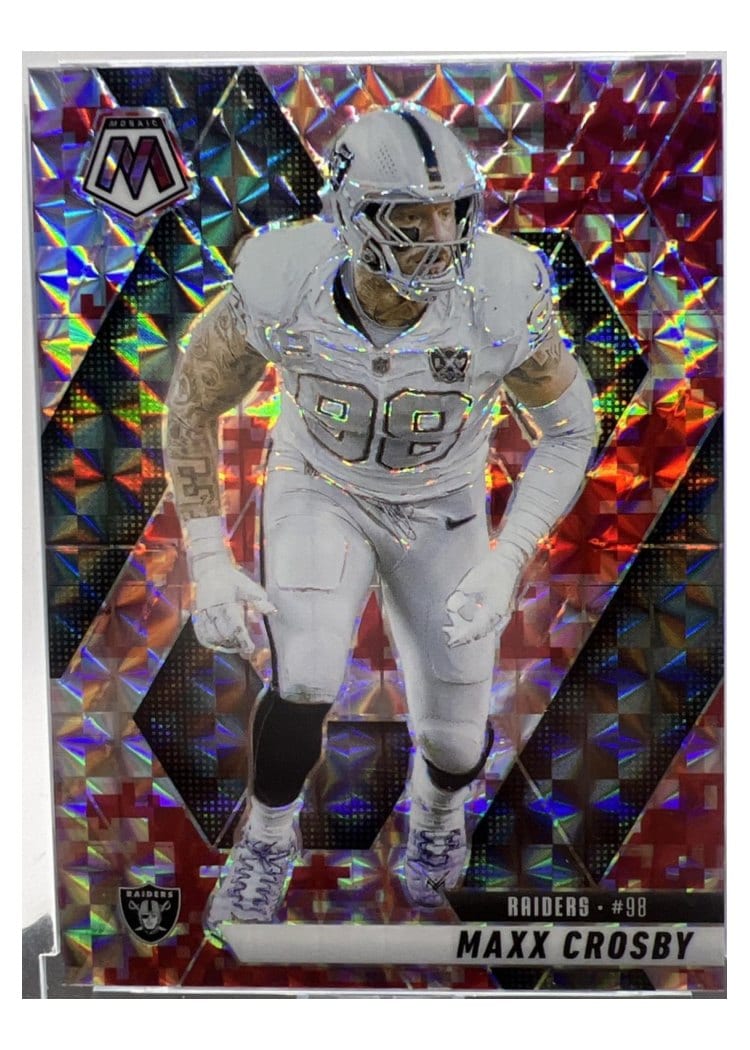 2025 Panini Mosaic Base Set Maxx Crosby #249 card