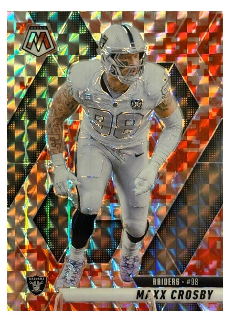 2025 Panini Mosaic Base Set Maxx Crosby #249 card