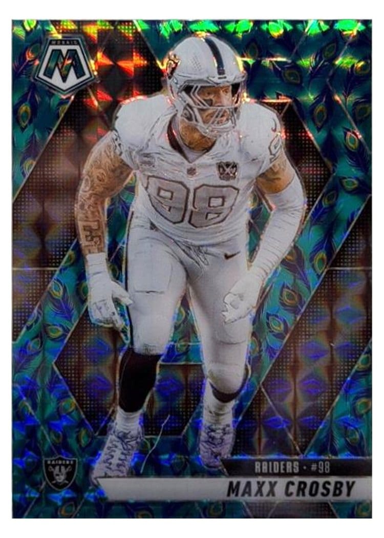 2025 Panini Mosaic Base Set Maxx Crosby #249 card