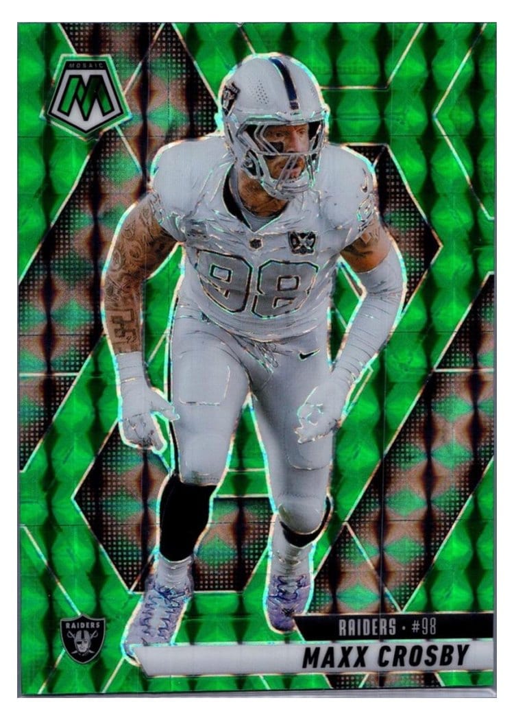 2025 Panini Mosaic Base Set Maxx Crosby #249 card