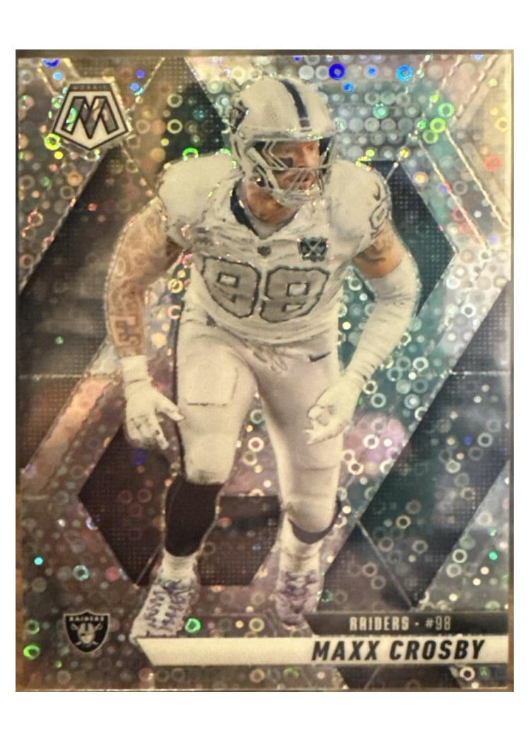 2025 Panini Mosaic Base Set Maxx Crosby #249 card
