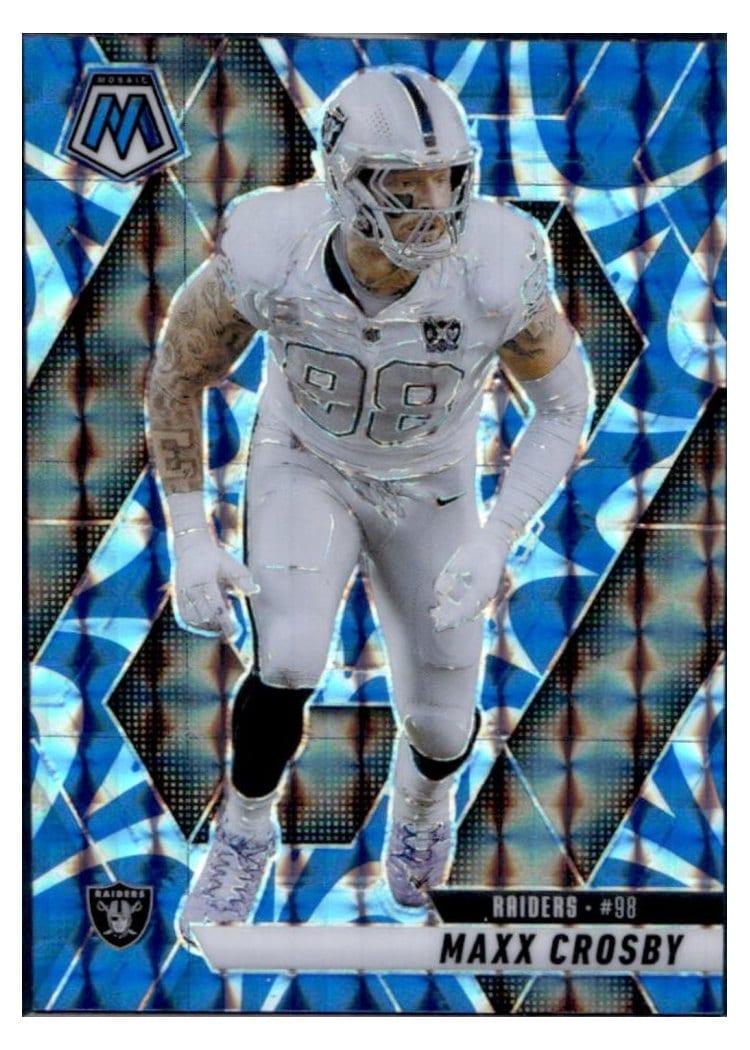 2025 Panini Mosaic Base Set Maxx Crosby #249 card