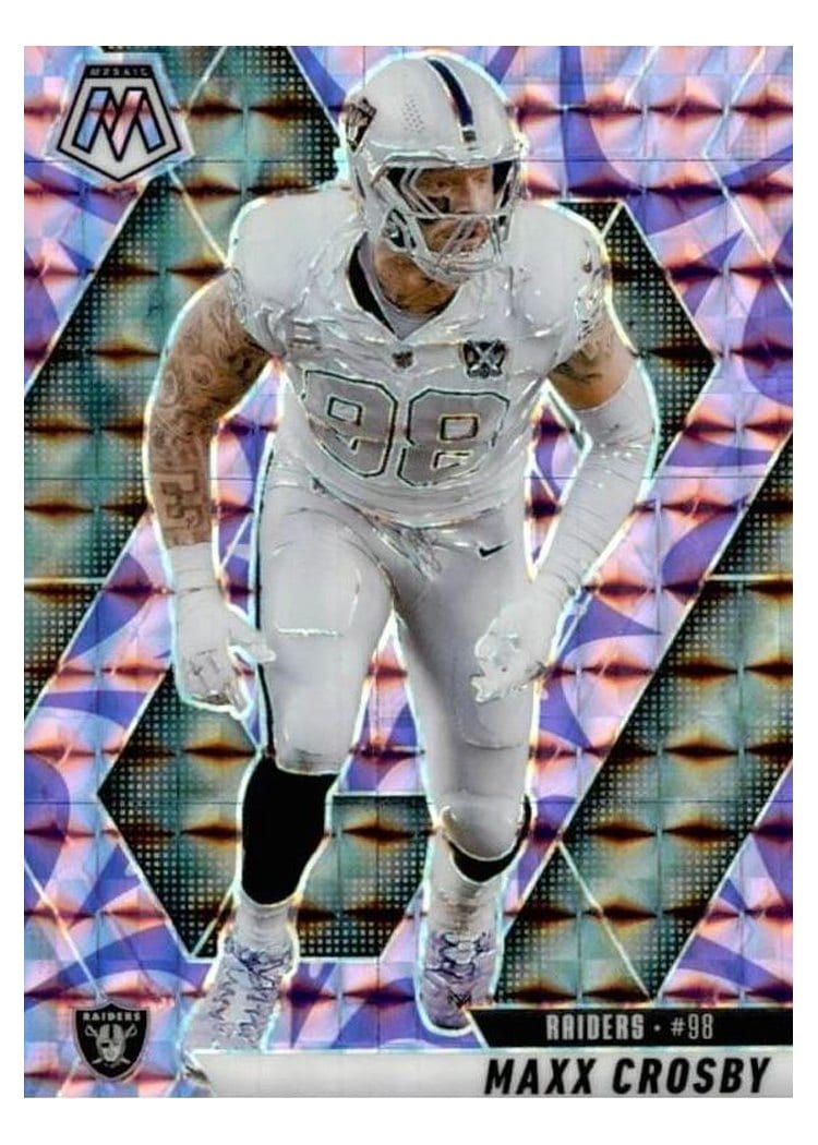 2025 Panini Mosaic Base Set Maxx Crosby #249 card