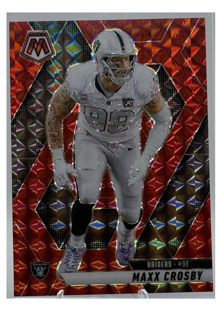 2025 Panini Mosaic Base Set Maxx Crosby #249 card