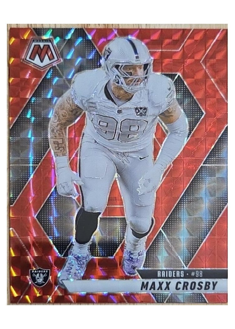 2025 Panini Mosaic Base Set Maxx Crosby #249 card