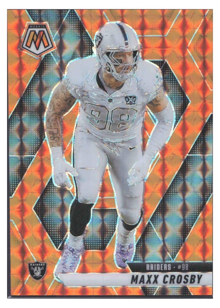 2025 Panini Mosaic Base Set Maxx Crosby #249 card