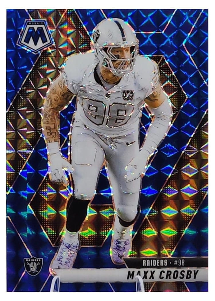 2025 Panini Mosaic Base Set Maxx Crosby #249 card