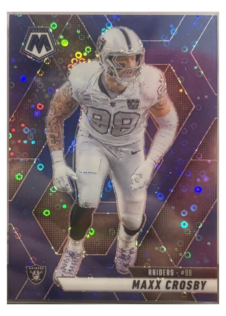 2025 Panini Mosaic Base Set Maxx Crosby #249 card