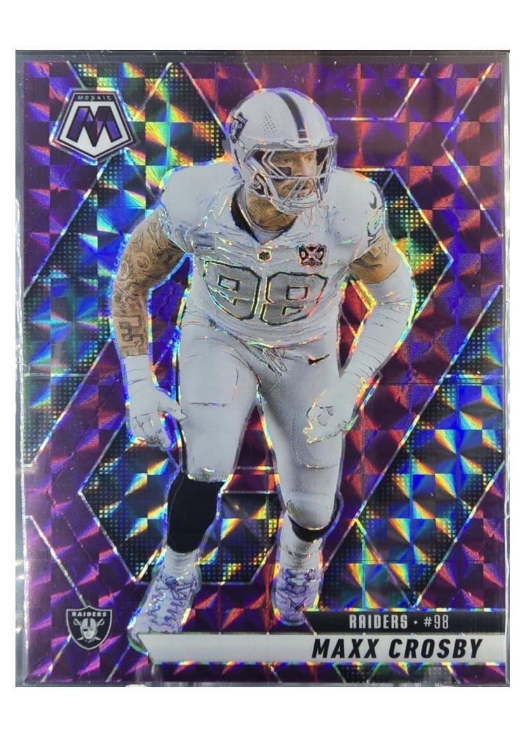 2025 Panini Mosaic Base Set Maxx Crosby #249 card