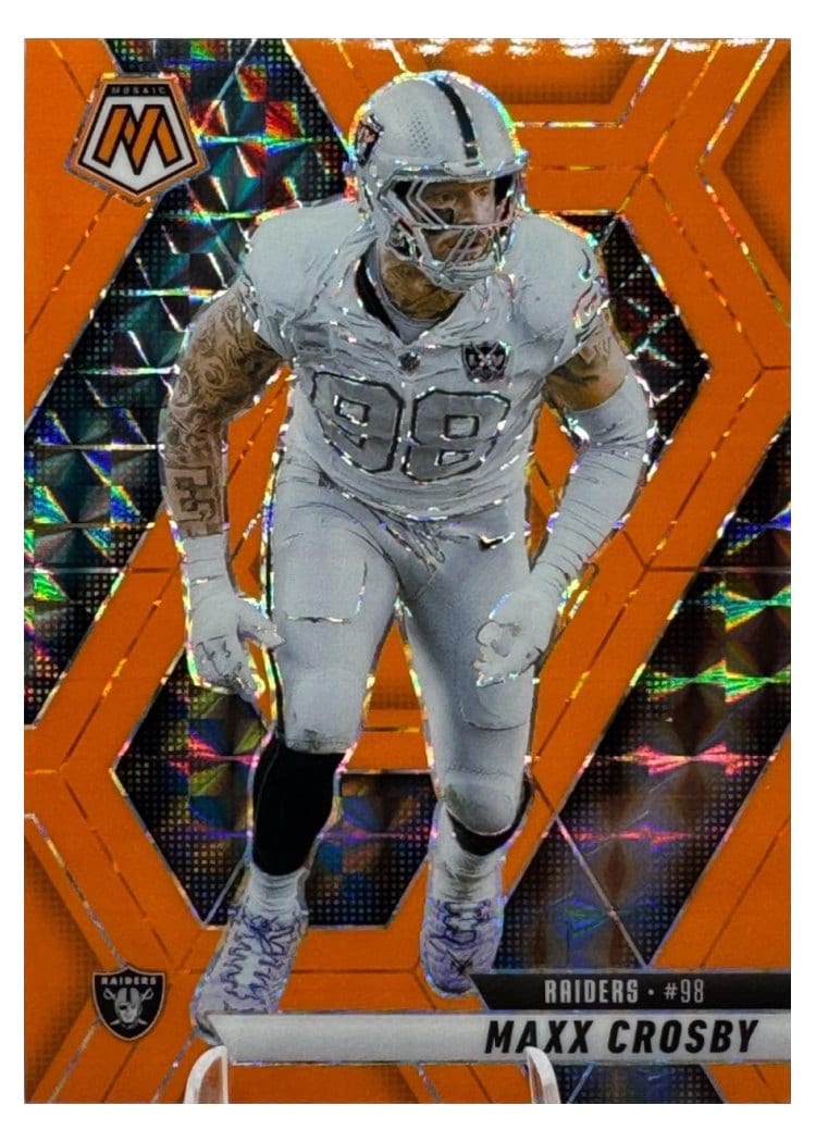 2025 Panini Mosaic Base Set Maxx Crosby #249 card
