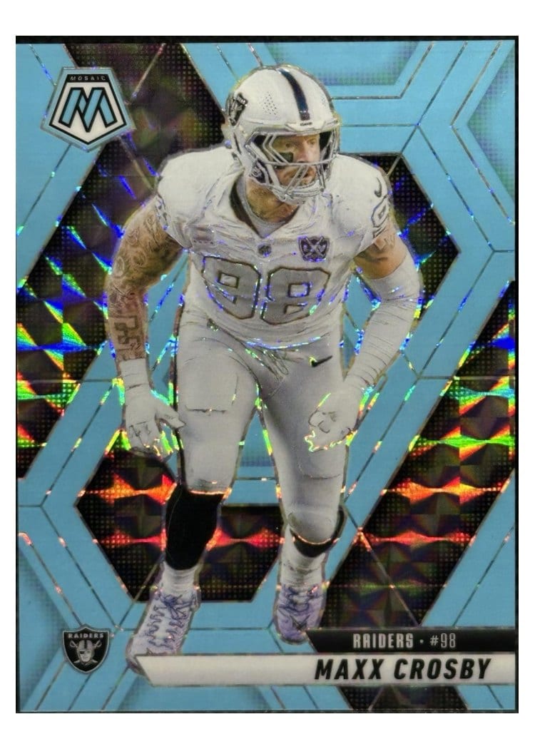 2025 Panini Mosaic Base Set Maxx Crosby #249 card