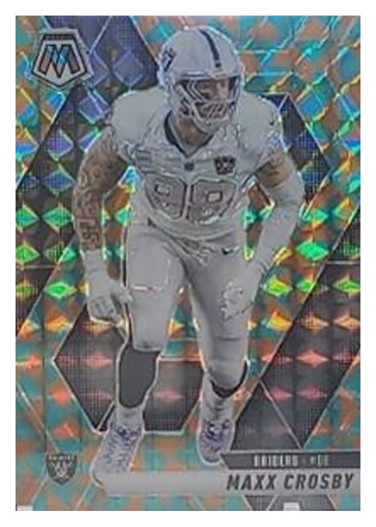 2025 Panini Mosaic Base Set Maxx Crosby #249 card