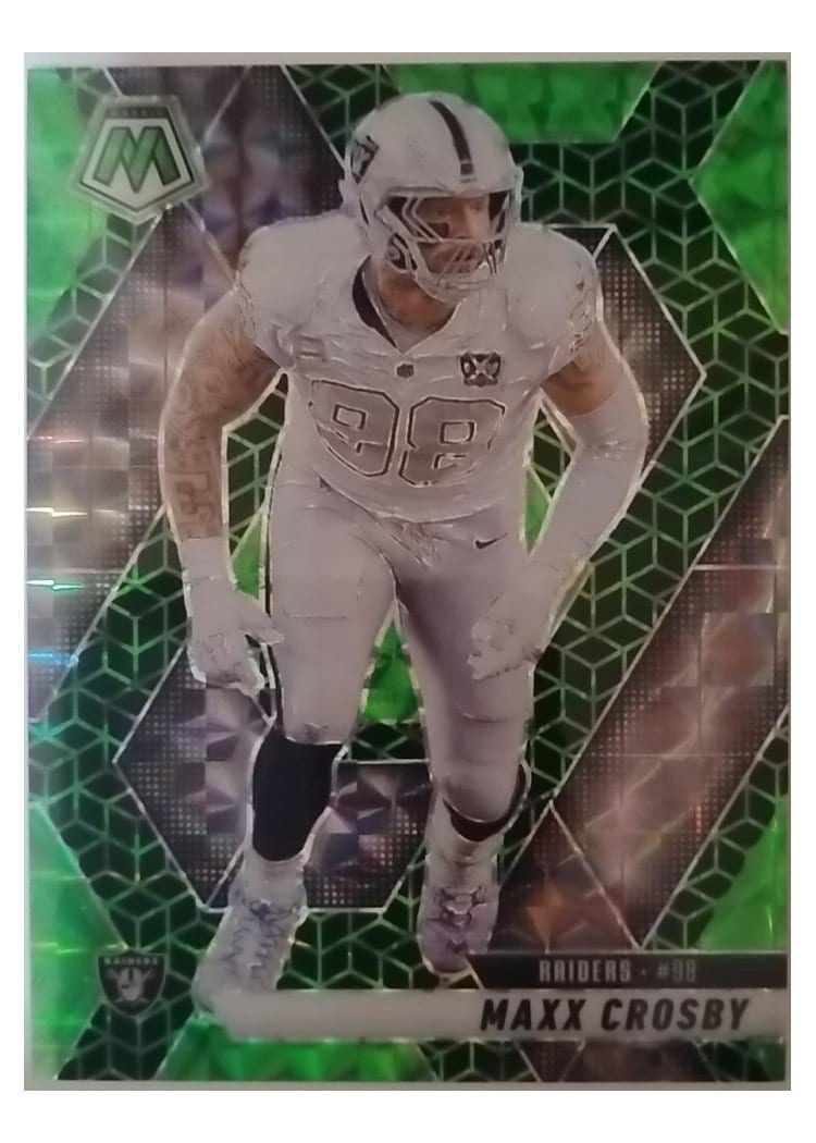 2025 Panini Mosaic Base Set Maxx Crosby #249 card