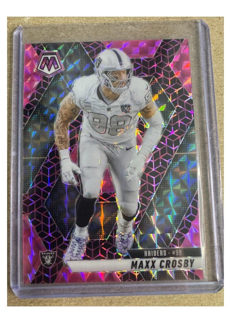 2025 Panini Mosaic Base Set Maxx Crosby #249 card